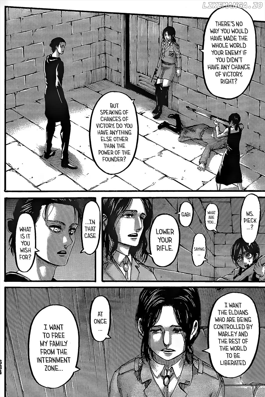 Attack on Titan, Chapter 116 image 15